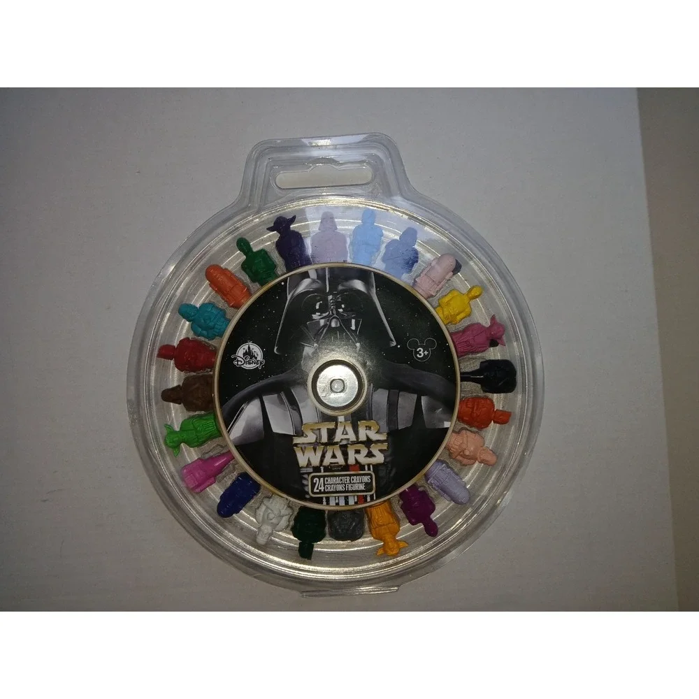Disney Park France Exclusive Star Wars‎ 24 Character Crayon Set